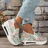 Dames Sneakers met Kant en Bloemenprint voor Comfort en Stijl