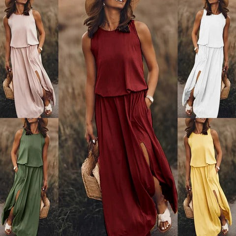 Zomerse maxi jurk voor vrouwen - Fenna