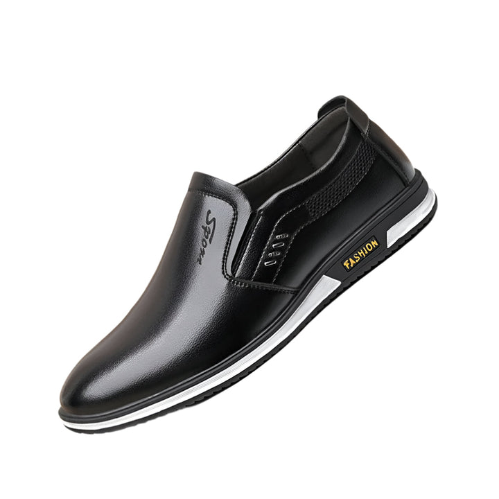 Elegante leren herenschoenen in verschillende kleuren