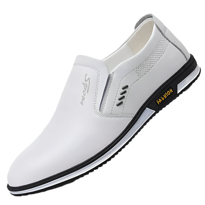 Elegante leren herenschoenen in verschillende kleuren