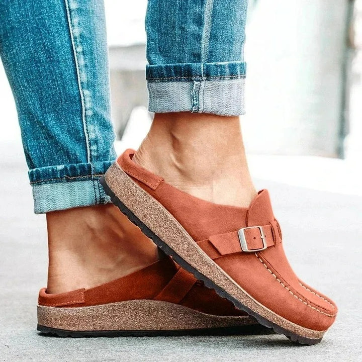 Leren sandalen Dames - Barbara