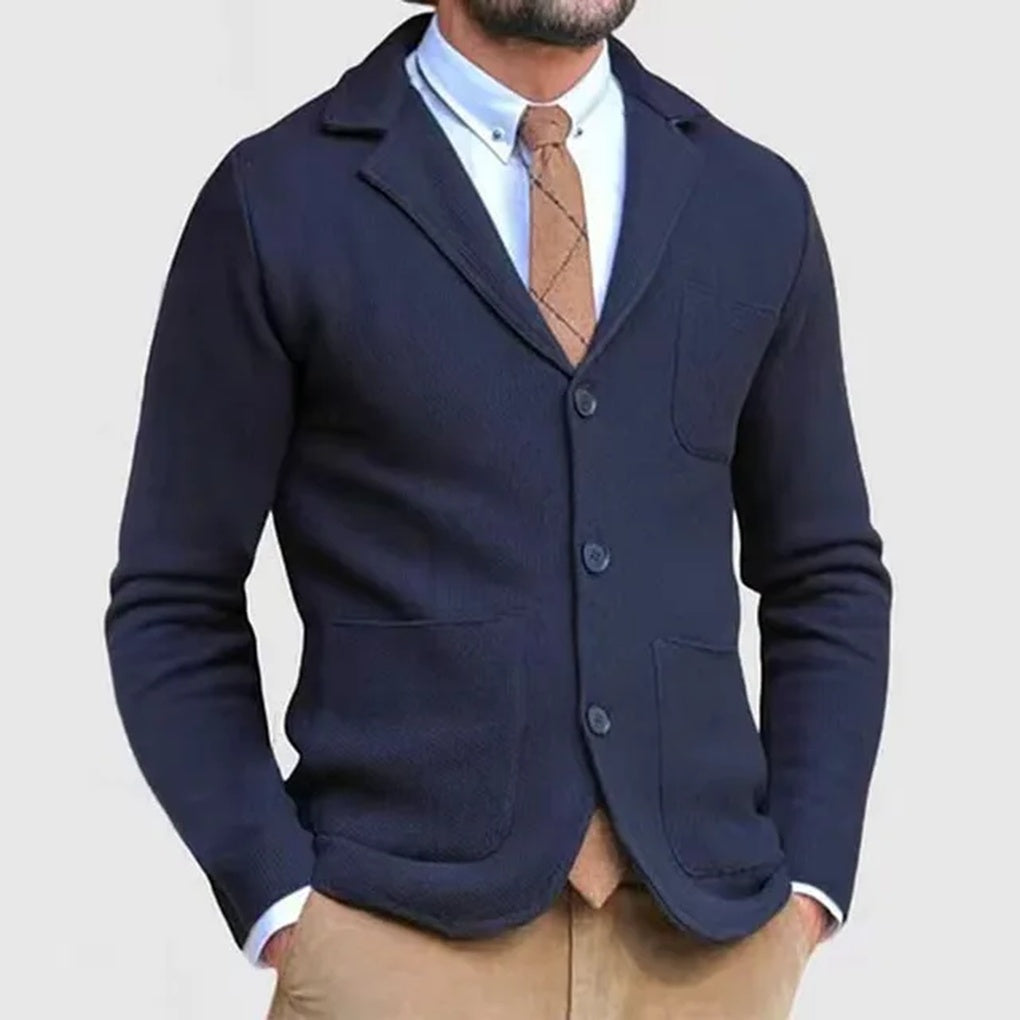 Gebreide blazer voor heren – verfijnde stijl