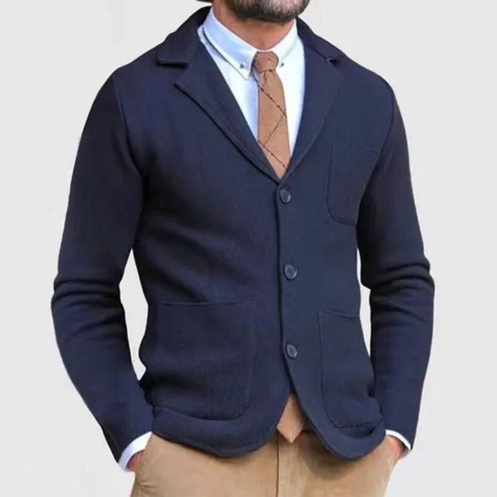 Gebreide blazer voor heren – verfijnde stijl