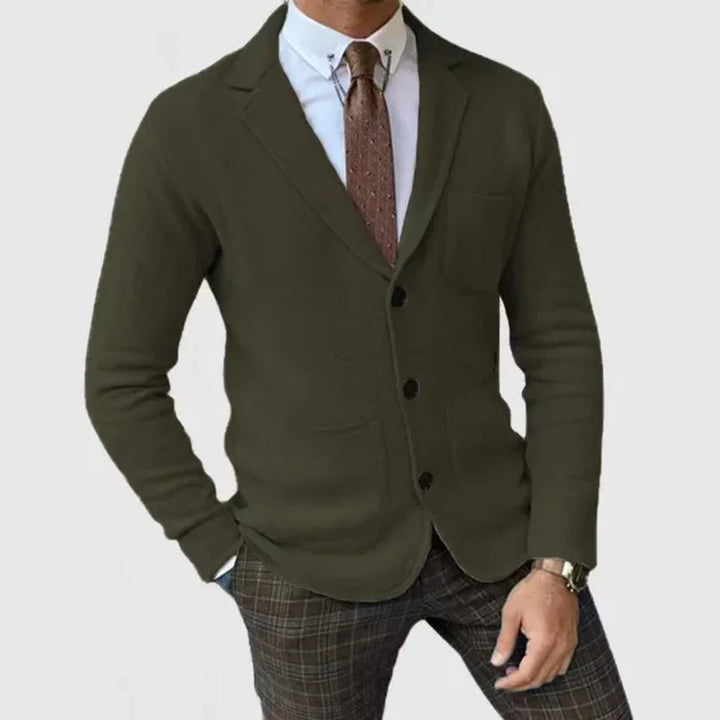 Gebreide blazer voor heren – verfijnde stijl