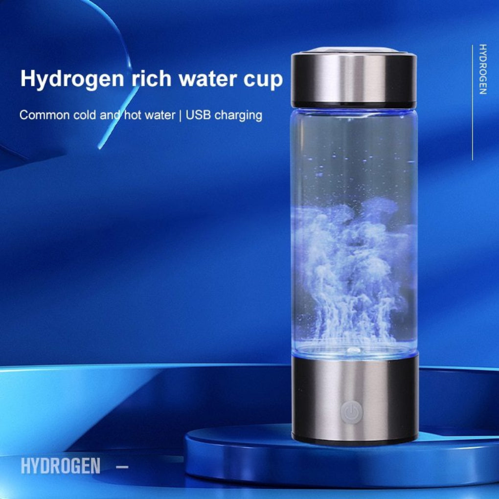 Draagbare waterstofwatergeneratorfles