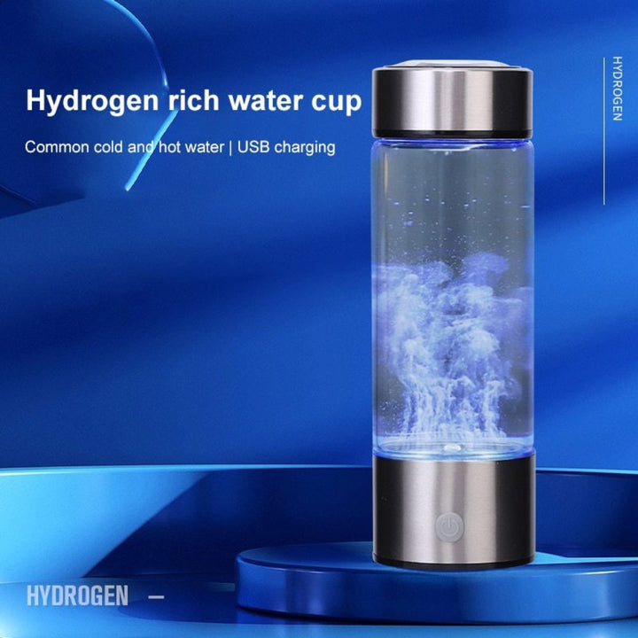 Draagbare waterstofwatergeneratorfles