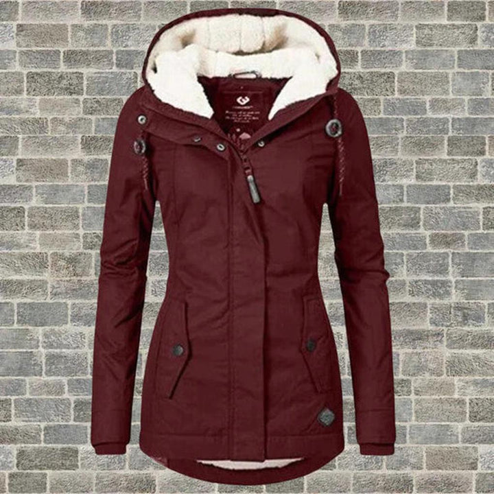 Winterjas met capuchon voor dames