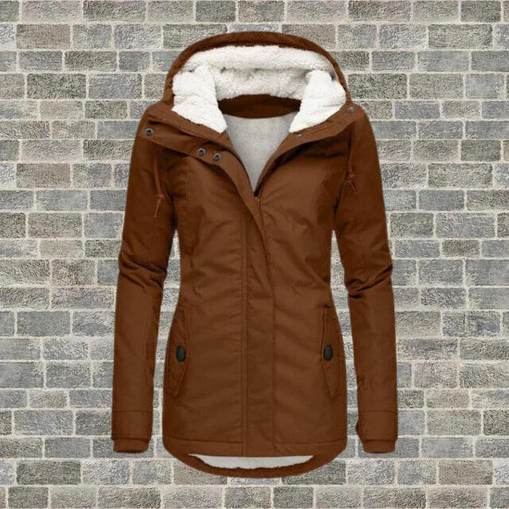 Winterjas met capuchon voor dames