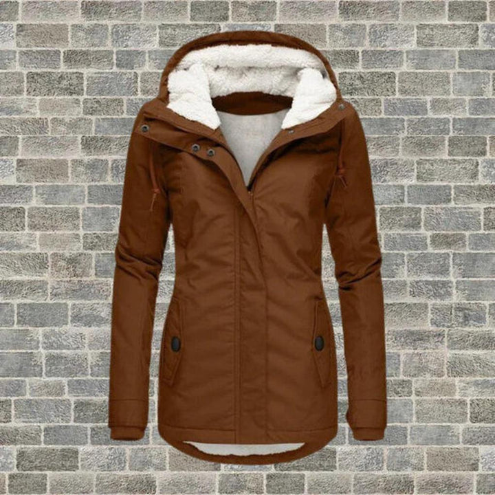Winterjas met capuchon voor dames