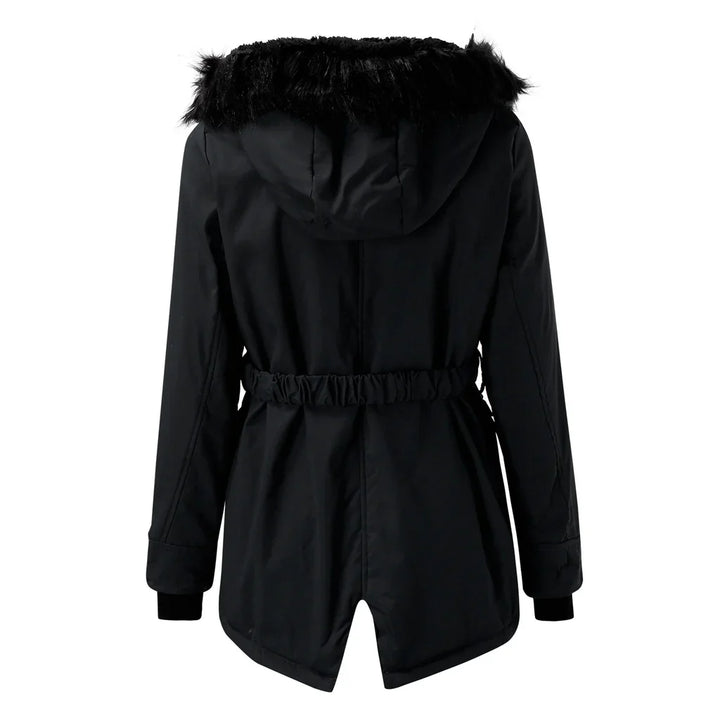 Warme Winterjas met Capuchon voor Dames