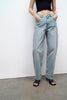 Ripped jeans damaged look wideleg dames | Erika