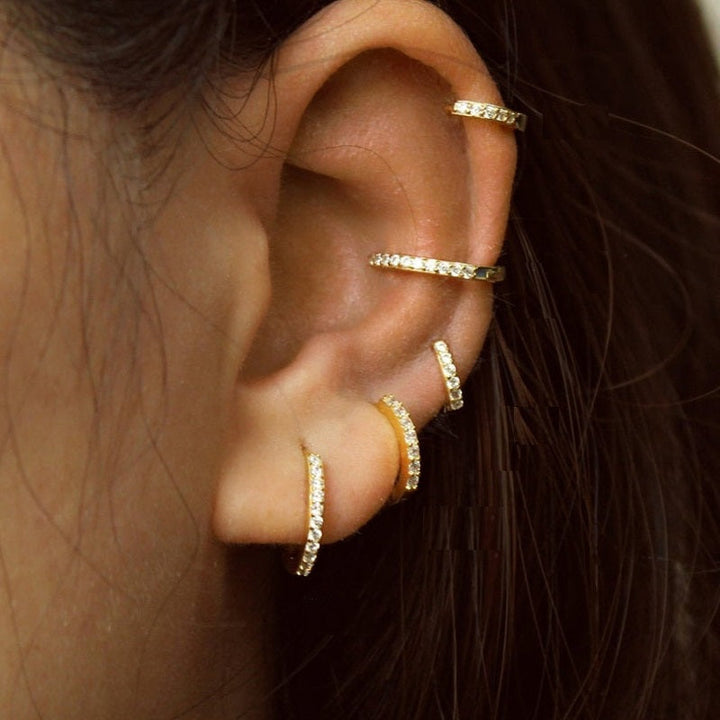 Suze – Prachtige Pavé Oorbellen Voor Een Elegante Look