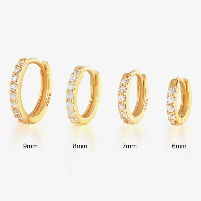 Suze – Prachtige Pavé Oorbellen Voor Een Elegante Look