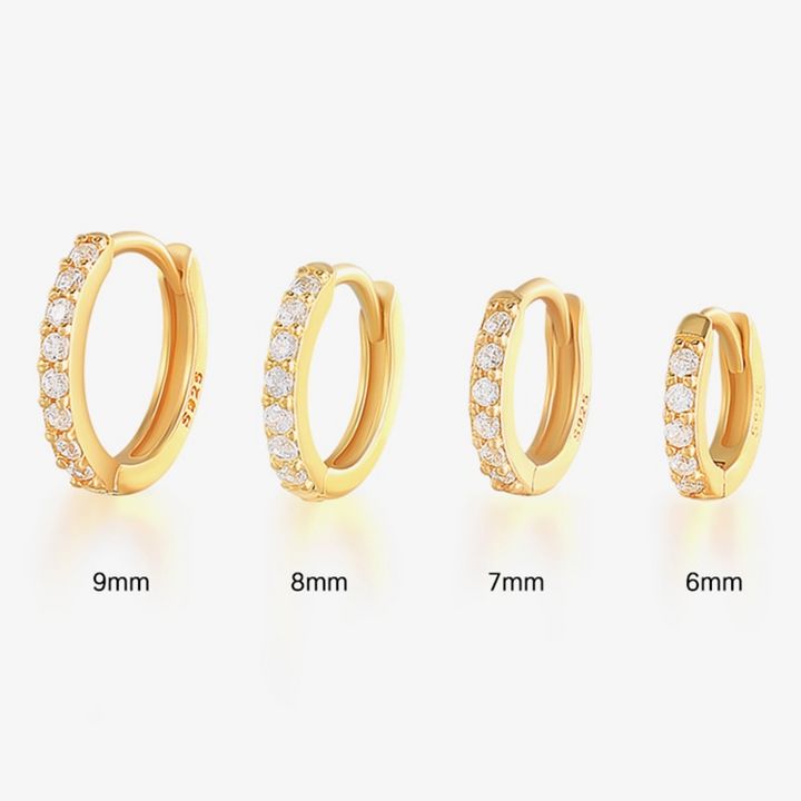 Suze – Prachtige Pavé Oorbellen Voor Een Elegante Look