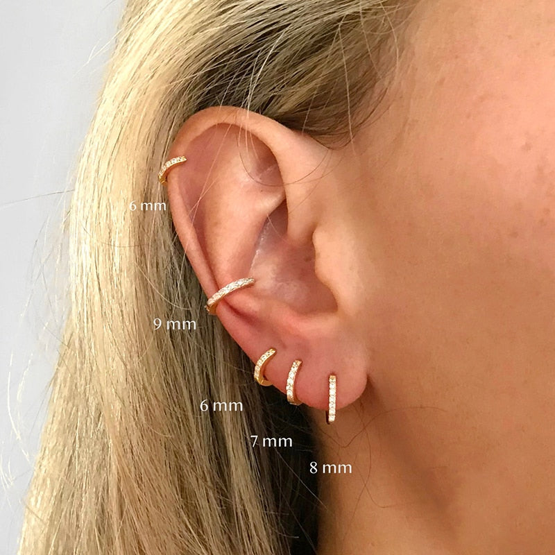 Suze – Prachtige Pavé Oorbellen Voor Een Elegante Look