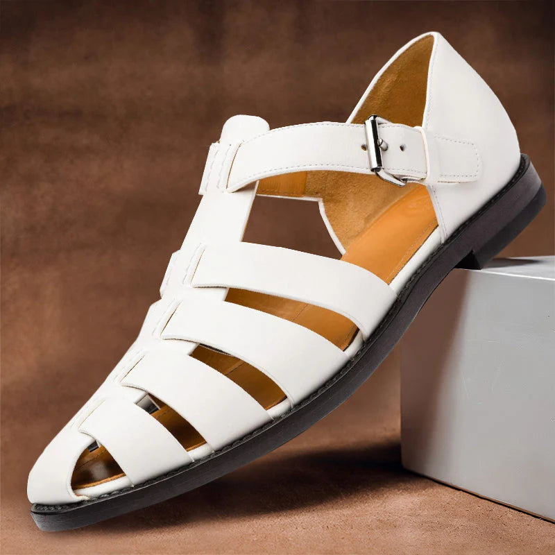 Blaise – Leren Herensandalen Met Comfort En Stijl