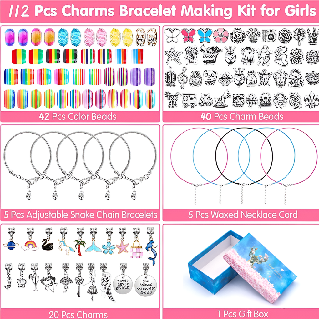 Kinder sieraden kit creatief uniek meisjes cadeau