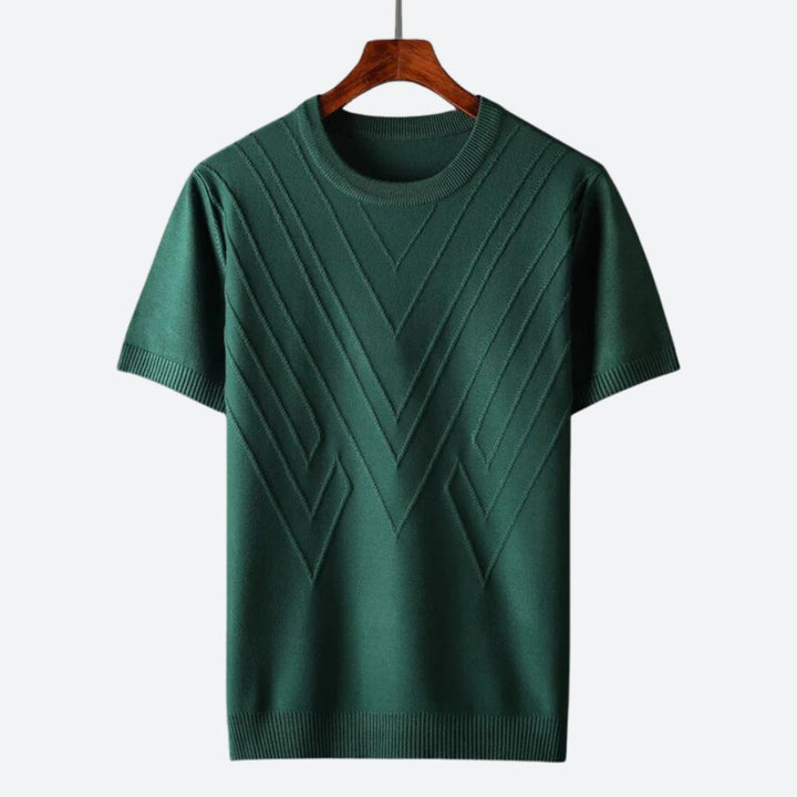 Modern en Stijlvol Luxe T-shirt voor Heren