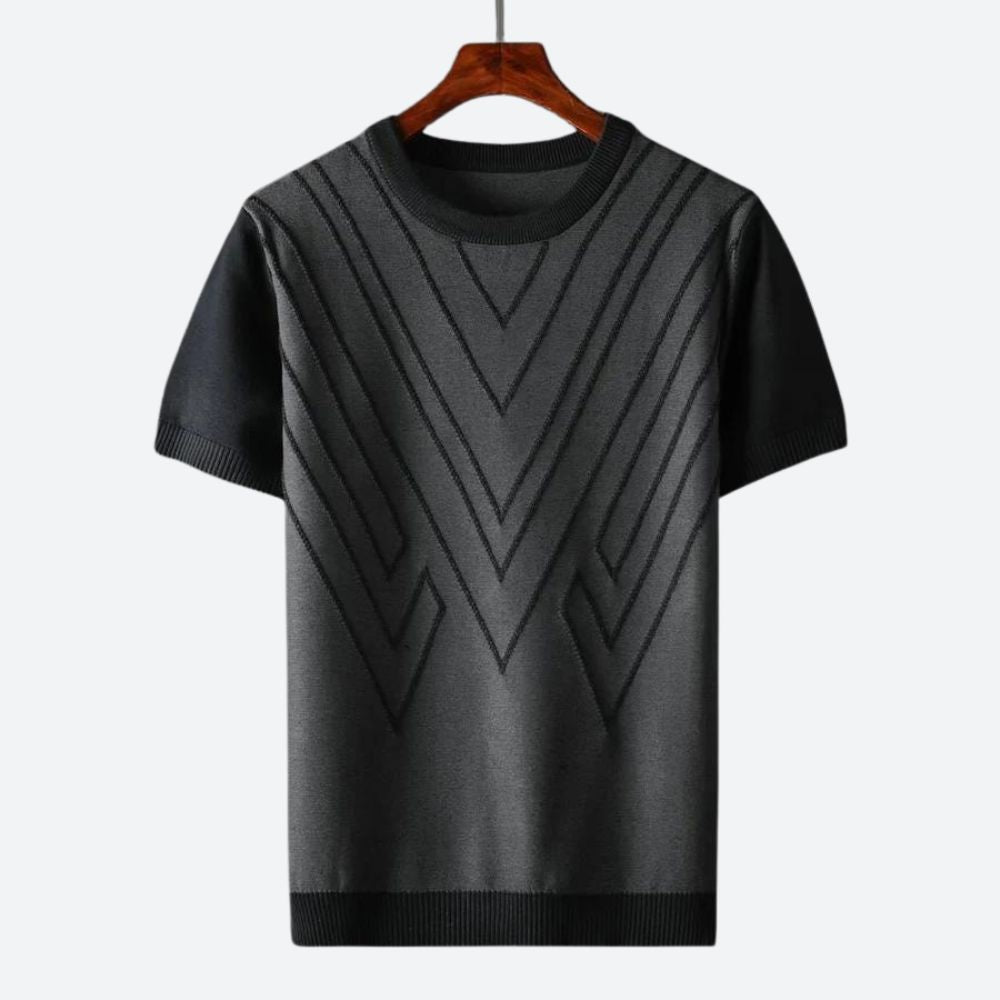 Modern en Stijlvol Luxe T-shirt voor Heren