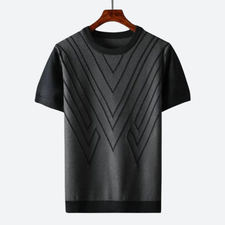 Modern en Stijlvol Luxe T-shirt voor Heren