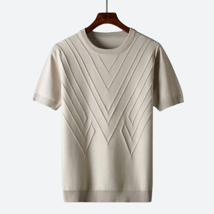 Modern en Stijlvol Luxe T-shirt voor Heren