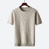 Modern en Stijlvol Luxe T-shirt voor Heren