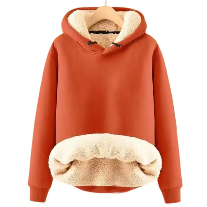 Zachte en Warme Dames Hoodie met Fleecevoering
