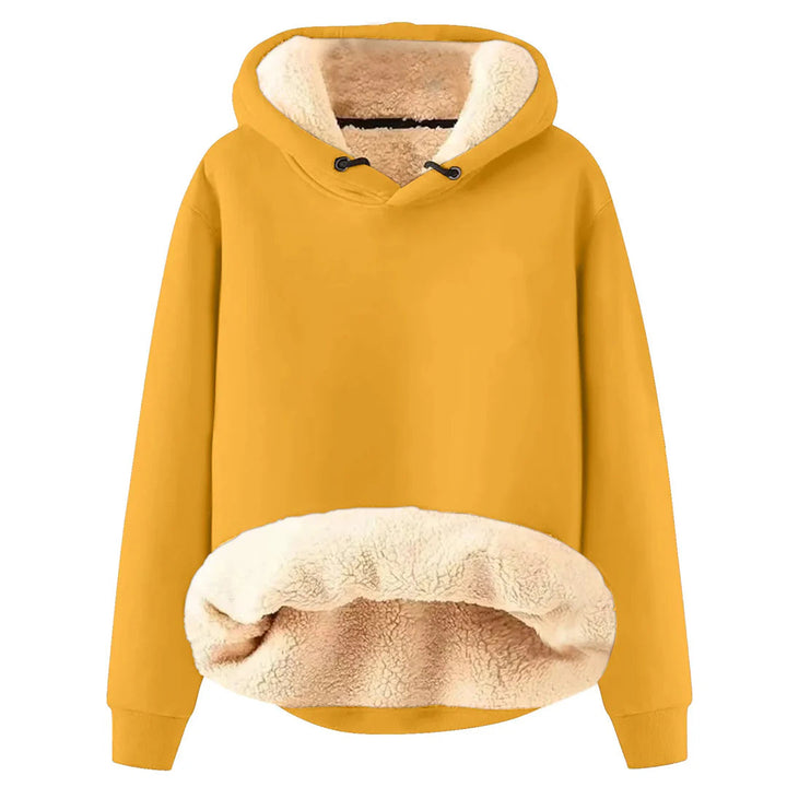 Zachte en Warme Dames Hoodie met Fleecevoering