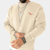 Comfortabele en Stijlvolle Herensweater van Zachte Katoenblend
