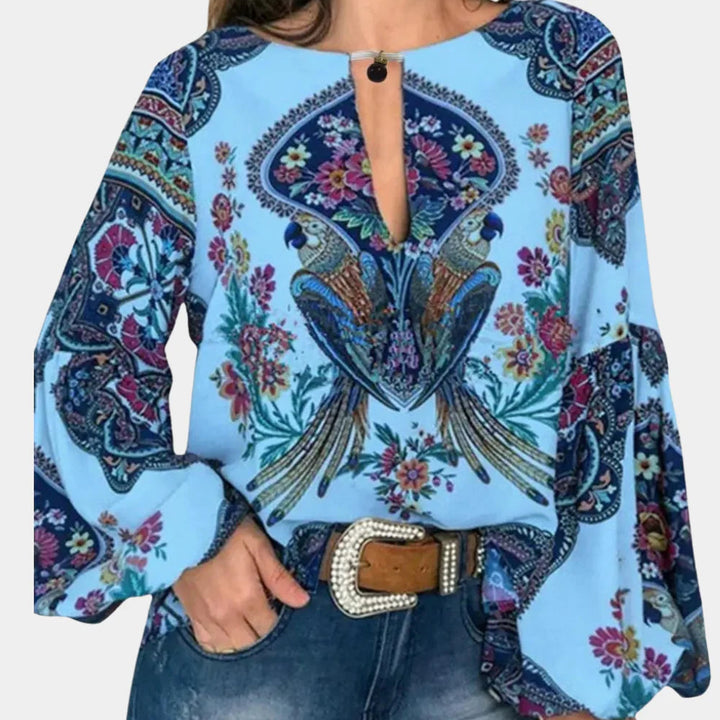 Liora – Comfortabele en Luchtige Damesblouse