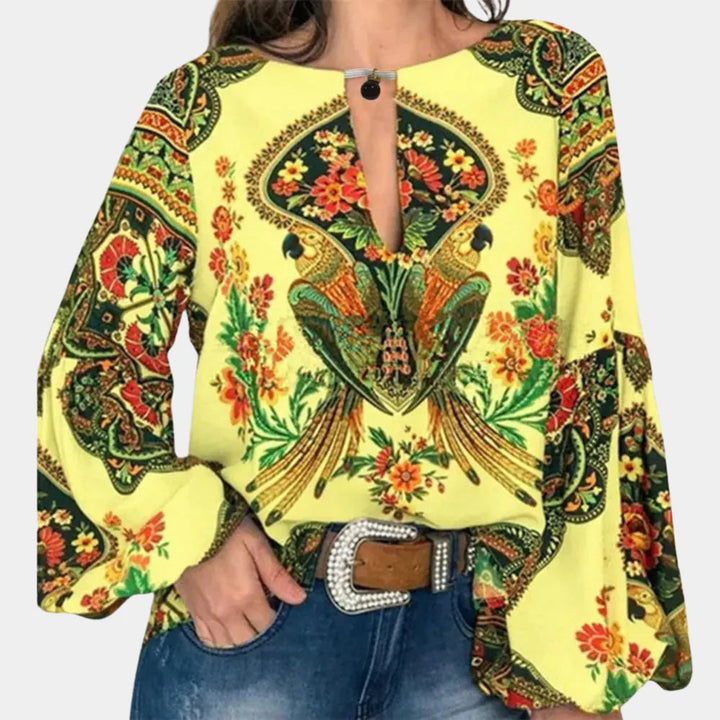 Liora – Comfortabele en Luchtige Damesblouse