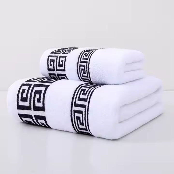 Luxe Katoenen Handdoekenset met Zachte Terry