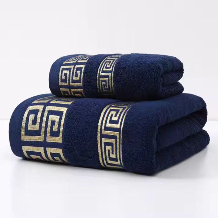 Premium katoenen handdoekenset 2-pack