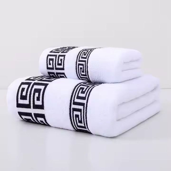 Premium katoenen handdoekenset 2-pack