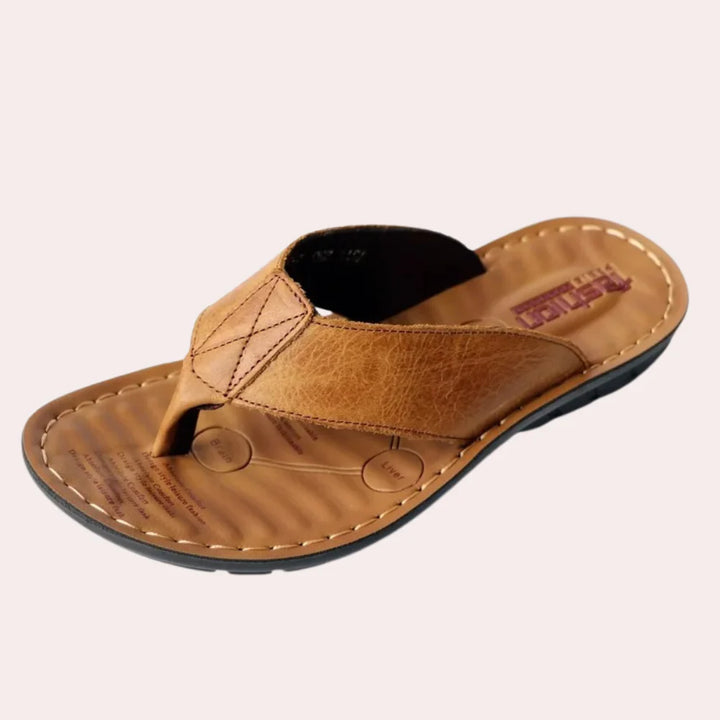 Sylas – Leren Herenslipper Met Luxe Comfort