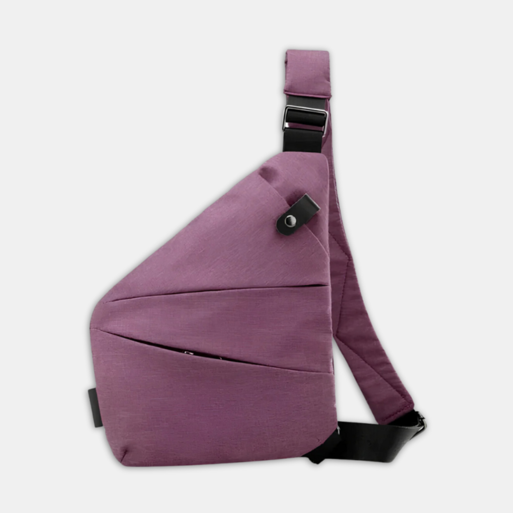 Minimalistische anti-diefstal crossbodytas – georganiseerde en veilige opbergruimte voor een actieve levensstijl