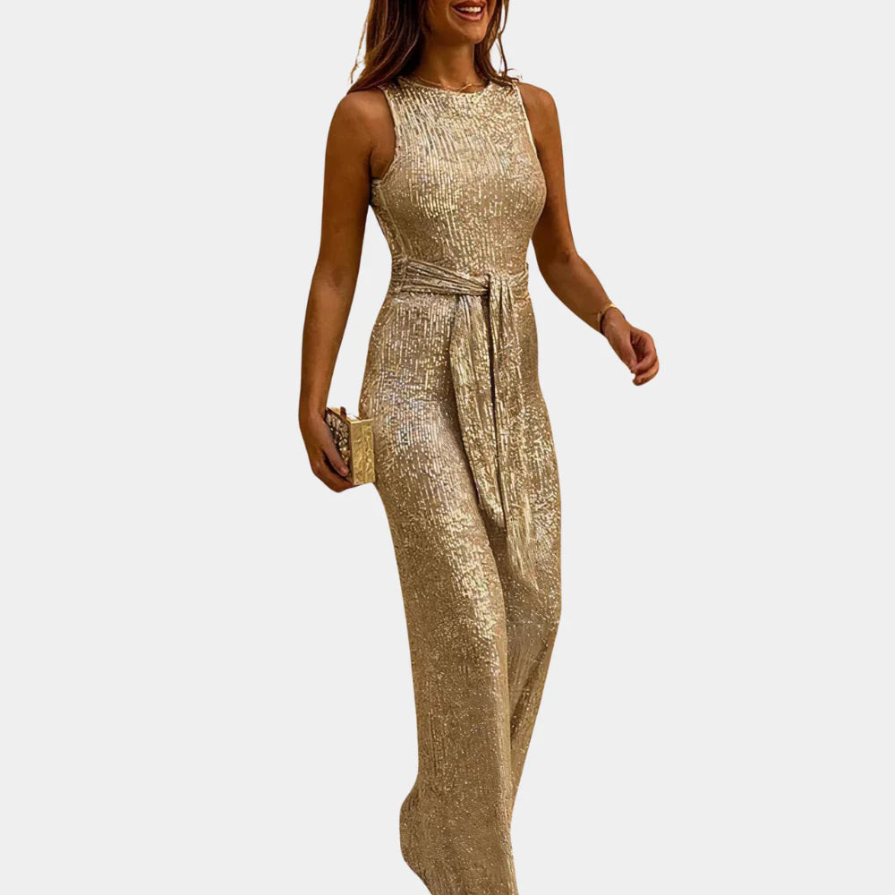 Glitter Jumpsuit Monique – Elegante Glitter Jumpsuit voor Dames
