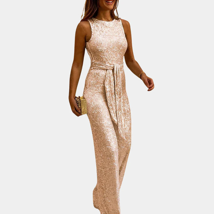 Glitter Jumpsuit Monique – Elegante Glitter Jumpsuit voor Dames