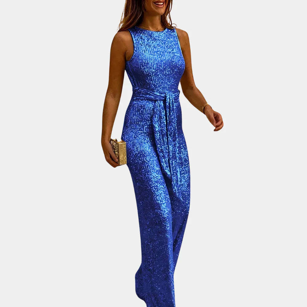 Glitter Jumpsuit Monique – Elegante Glitter Jumpsuit voor Dames