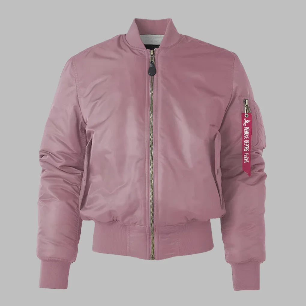 Unisex klassiek bomberjack voor dames
