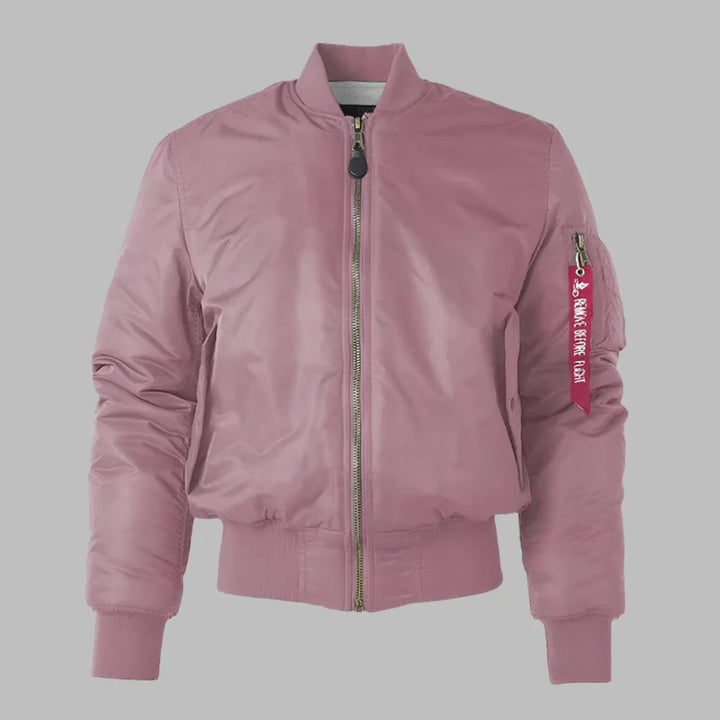 Unisex klassiek bomberjack voor dames