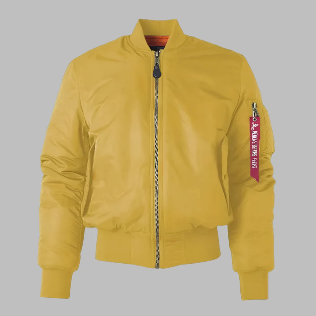 Unisex klassiek bomberjack voor dames