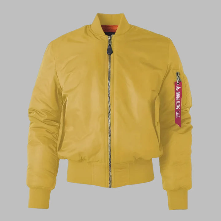 Unisex klassiek bomberjack voor dames