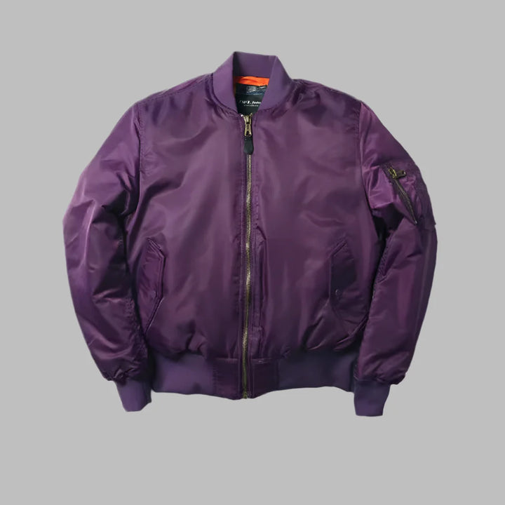 Unisex klassiek bomberjack voor dames