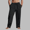 Linnen Relaxed Fit Trekkoord Broek