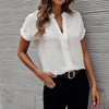 Elegante blouse met V-hals - Mia