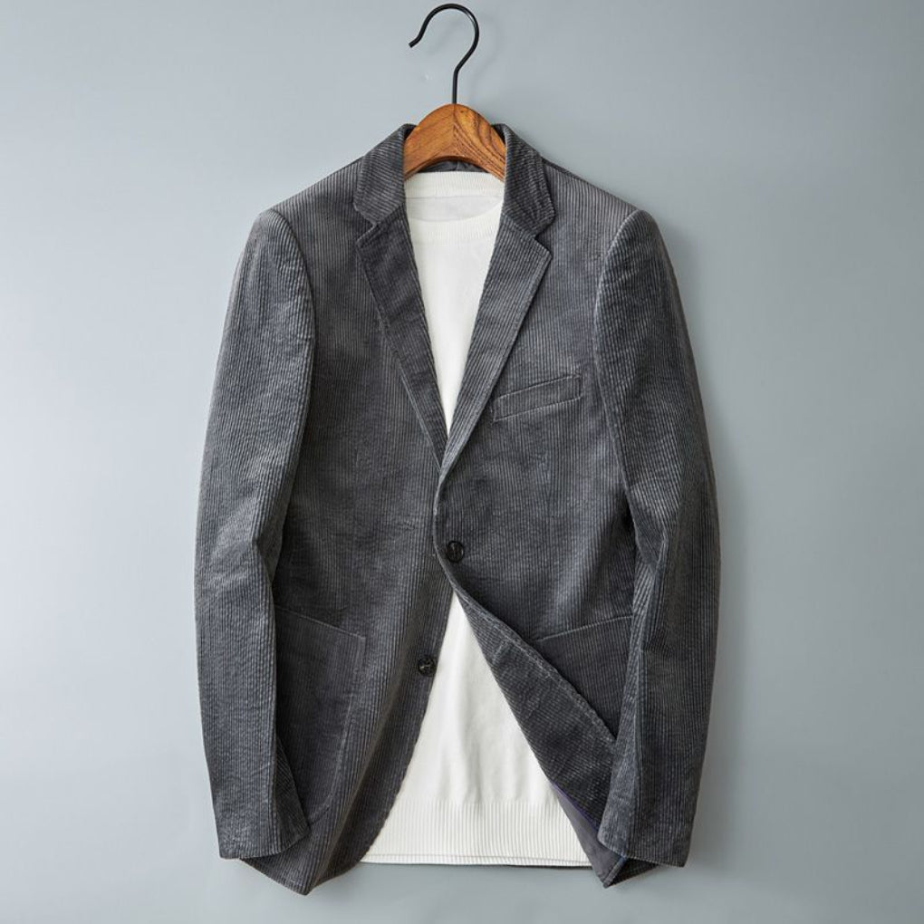 Gestructureerd corduroy jasje in smart casual stijl