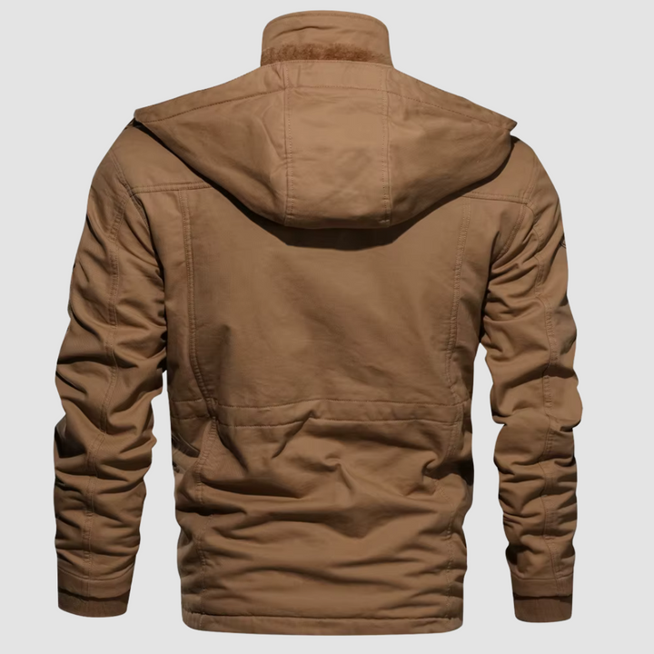Warme Herenjas met Capuchon
