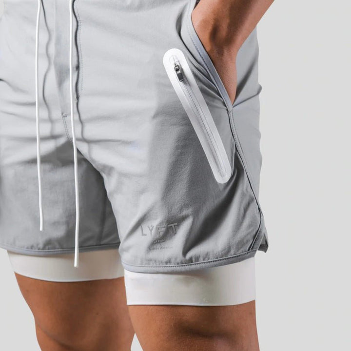 2-in-1 Sport- en Trainingsshort Herren