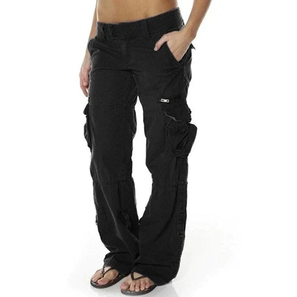 Dames Cargobroek met Functionele Stijl